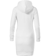 Dámské mikinové šaty Snap Malfini bílá