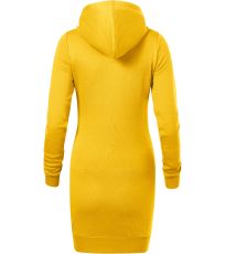 Dámské mikinové šaty Snap Malfini žlutá