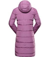 Dámský zimní kabát EDORA ALPINE PRO tmavě růžová