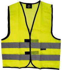 Reflexní síťovaná vesta Thessaloniki Korntex Signal Yellow