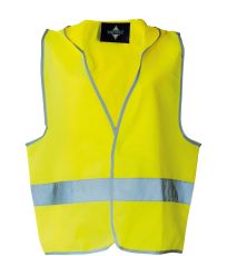 Dětská bezpečnostní vesta s kapucí Odense Korntex Signal Yellow