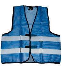 Reflexní síťovaná vesta Thessaloniki Korntex Blue