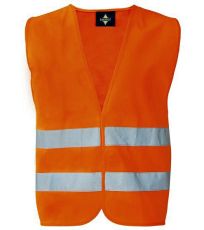 Reflexní bezpečnostní vesta Karlsruhe Korntex Signal Orange