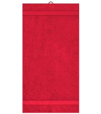Klasický ručník MB442 Myrtle beach Orient Red