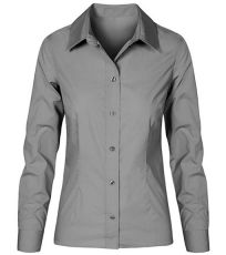 Dámská košile s dlouým rukávem E6315 Promodoro Steel Grey -Solid