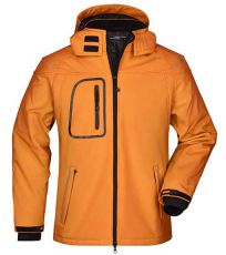 Pánská zimní softshellová bunda JN1000 James&Nicholson Orange
