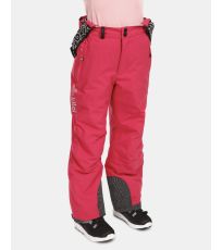 Dětské lyžařské kalhoty MIMAS-J KILPI Růžová