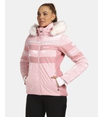 Dámská lyžařská bunda DALILA-W KILPI Světle růžová