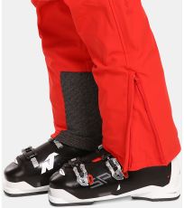 Pánské softshellové lyžařské kalhoty RHEA-M KILPI Červená