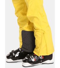 Pánské softshellové lyžařské kalhoty RHEA-M KILPI Žlutá