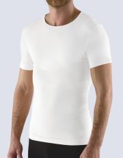 Pánské tričko s krátkým rukávem 58009P GINA bílá