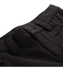 Dětské softshellové kalhoty HURFO ALPINE PRO černá