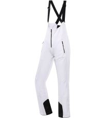 Dámské softshellové lyžařské kalhoty GERANA ALPINE PRO bílá