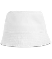 Klobouk z recyklované bavlny Powell Bucket Hat Atlantis White