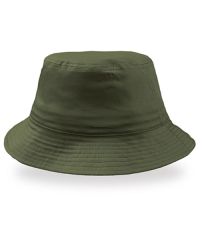 Bavlněný klobouk Bucket Cotton Hat Atlantis Olive