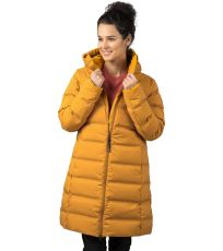 Dámský městský oversize kabát GAIA HANNAH golden yellow