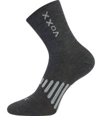 Unisex sportovní merino ponožky Powrix Voxx tmavě šedá