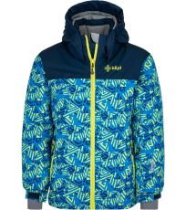 Chlapecká lyžařská bunda ATENI-JB KILPI Tmavě modrá
