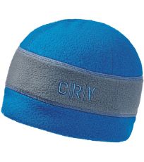 Pánská fleecová čepice TIWI CRV modrá/šedá