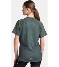 Dámské funkční triko REMIDO-W KILPI Tmavě zelená