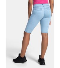 Dámské jeansové šortky PARIVA-W KILPI Bílo/Modrá