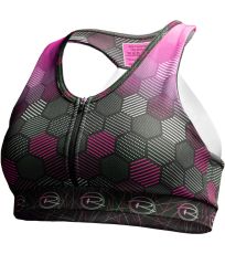 Sportovní podprsenka EXTREME ReHo Hexagon pink