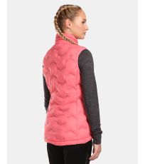 Dámská zateplená vesta - větší velikosti NAI-W KILPI Růžová