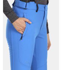 Dámské softshellové lyžařské kalhoty - větší velikosti RHEA-W KILPI Modrá