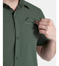 Pánská technická košile BOMBAY-M KILPI Tmavě zelená