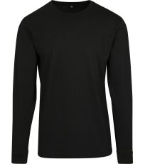 Pánské triko s dlouhým rukávem BY091 Build Your Brand Black