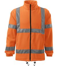 Uni fleecová bunda RIMECK reflexní oranžová