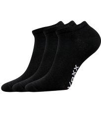 Unisex sportovní ponožky - 3 páry Rex 00 Voxx černá