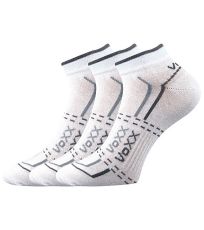 Unisex sportovní ponožky - 3 páry Rex 11 Voxx bílá