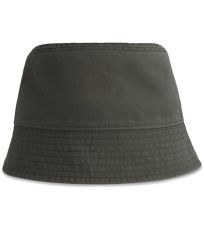 Klobouk z recyklované bavlny Powell Bucket Hat Atlantis Dark Grey