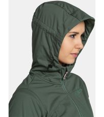 Dámská softshellová bunda BELTRA-W KILPI Tmavě zelená