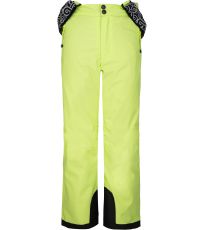 Dětské lyžařské kalhoty GABONE-J KILPI Zelená
