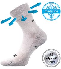 Unisex sportovní ponožky Enigma Medicine Voxx světle šedá