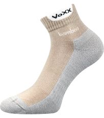Unisex sportovní ponožky Brooke Voxx béžová