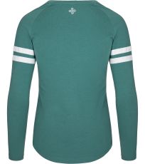 Dámské triko s dlouhým rukávem MAGPIES-W KILPI Tmavě zelená
