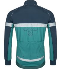 Pánská cyklistická bunda NERETO-M KILPI Tmavě zelená