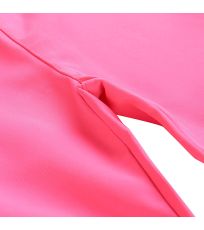 Dětské softshellové kalhoty SMOOTO ALPINE PRO růžová