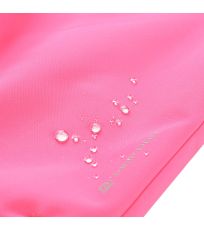 Dětské softshellové kalhoty SMOOTO ALPINE PRO růžová