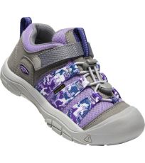 Dětská volnočasová obuv NEWPORT H2SHO YOUTH KEEN chalk violet/drizzle