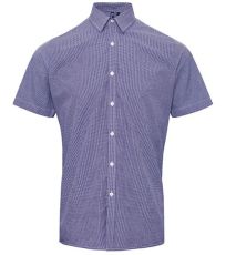 Pánská bavlněná košile s krátkým rukávem PR221 Premier Workwear Navy