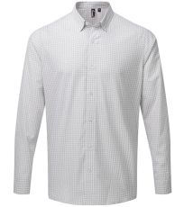Pánská košile s dlouhým rukávem PR252 Premier Workwear Silver -ca. Pantone 429C