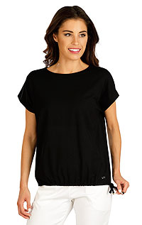 Tričko dámské s krátkým rukávem 9D105 LITEX černá