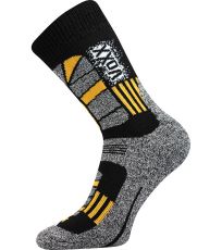 Unisex froté termo ponožky Traction I Voxx žlutá