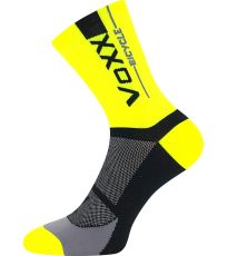 Unisex sportovní ponožky Stelvio Voxx neon žlutá