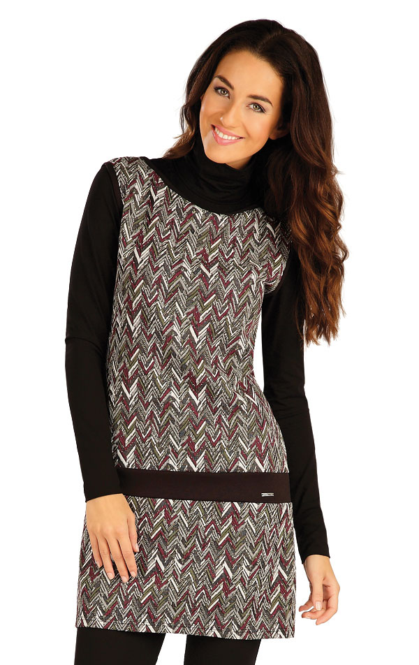 LITEX Tunika dámská bez rukávu. 55023999 tisk XL