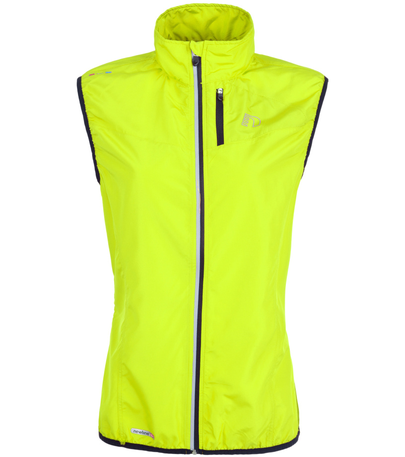 NEWLINE BASE Tech Dámská běžecká vesta 13247-090 neonově žlutá XS